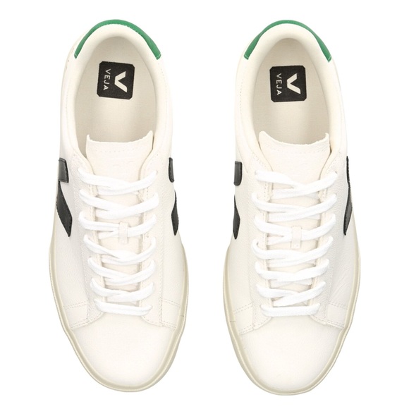 VEJA Leather Campo Gumsole Sneakers Black/Comb - Picture 3 of 4